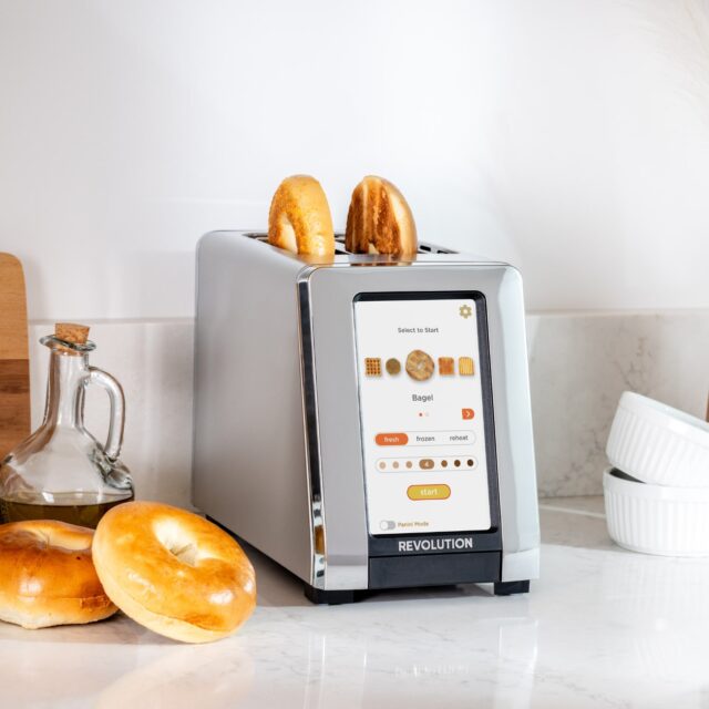 2-Slice High-Speed Smart Toaster with Touchscreen & Panini Mode
